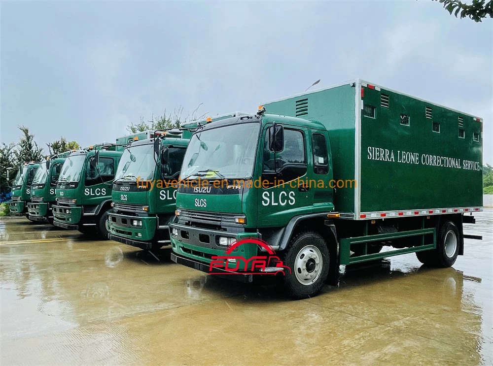 4X4 Prisoners Transport Truck 16 Seats for Occupants in Custody