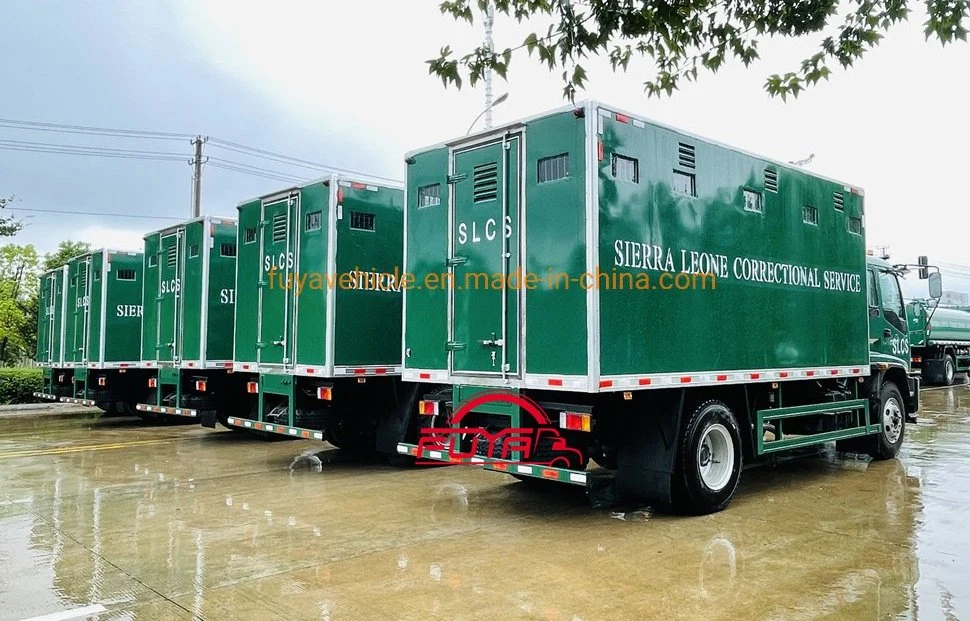 4X4 Prisoners Transport Truck 16 Seats for Occupants in Custody