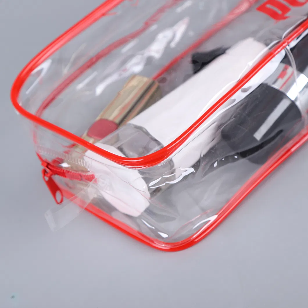 Clear PVC Packing Bag for Cosmetic Set