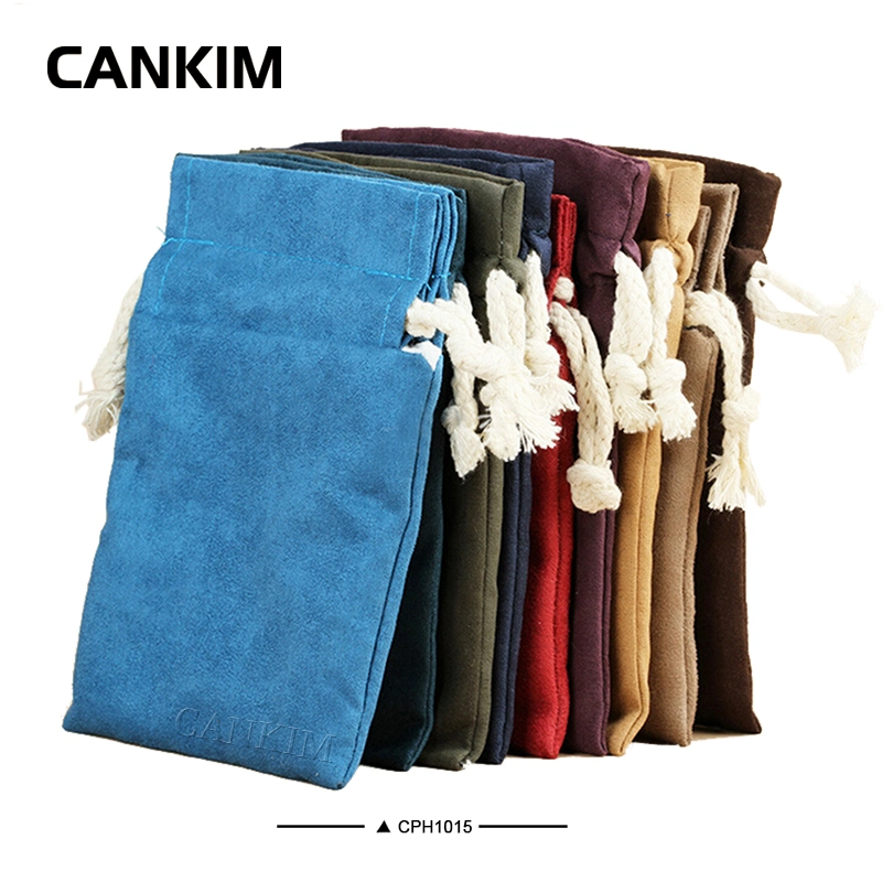 Camkim Velvet iPad Bag Pouch Key Pouch Leather Coin Pouch Mini Tobacco Bag Pouch