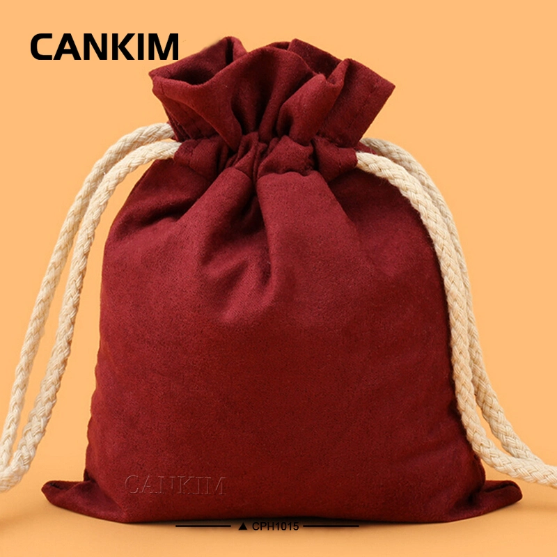 Camkim Velvet iPad Bag Pouch Key Pouch Leather Coin Pouch Mini Tobacco Bag Pouch