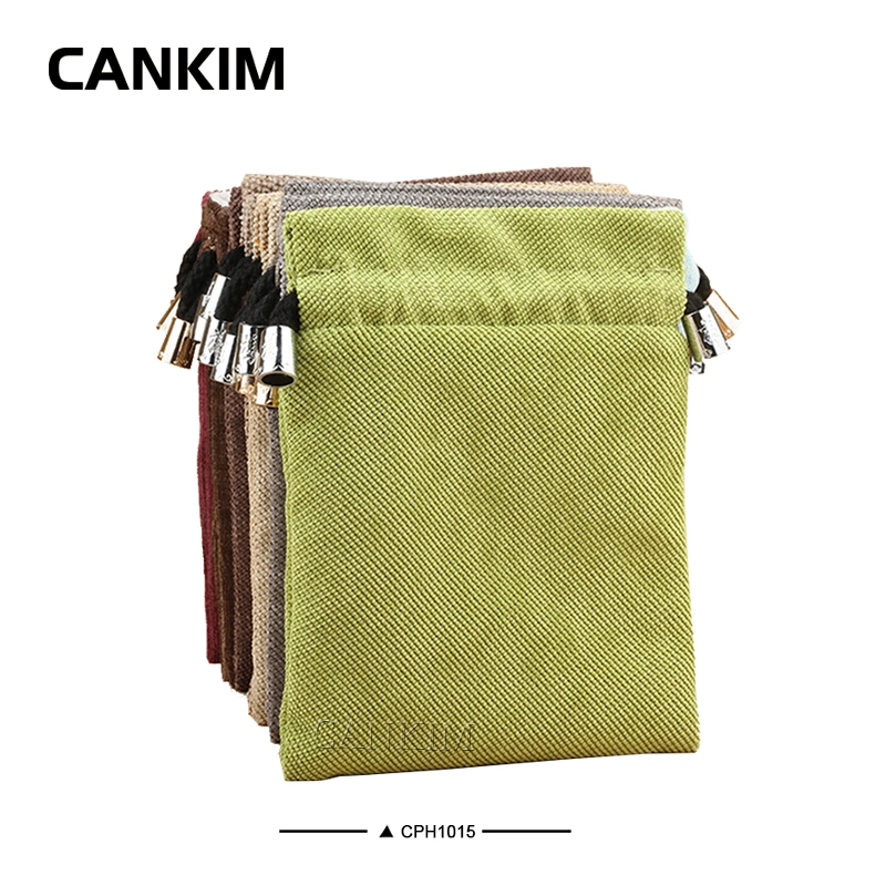 Camkim Velvet iPad Bag Pouch Key Pouch Leather Coin Pouch Mini Tobacco Bag Pouch