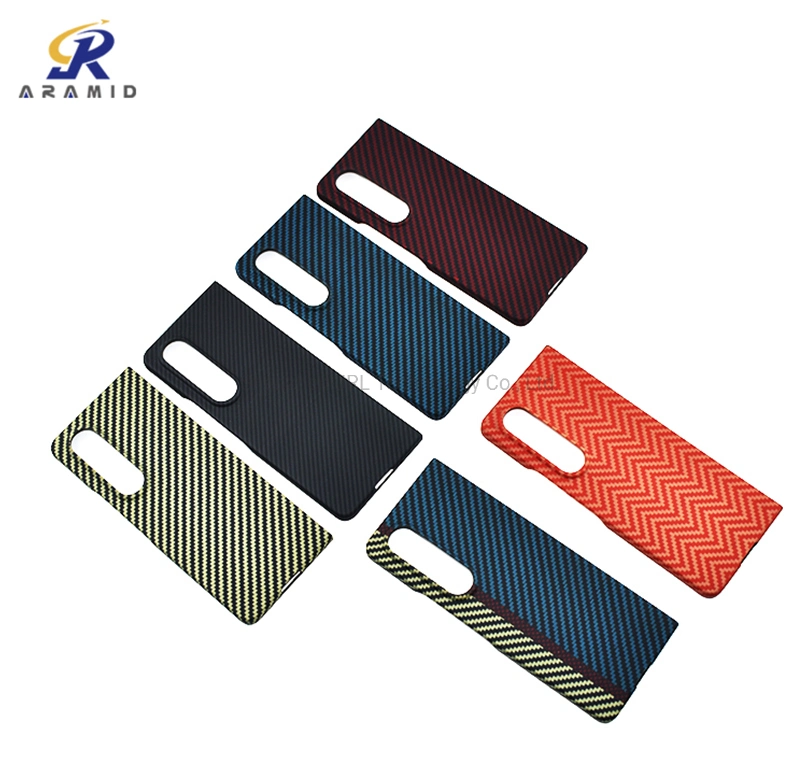 Cell Phone Accessories for iPhone Case Aramid Kevlar Carbon Fiber Case for Samsung Fold 4