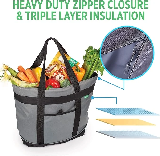 Promotion Polyester Hand Tote Shopping Recycled Cooler Bag