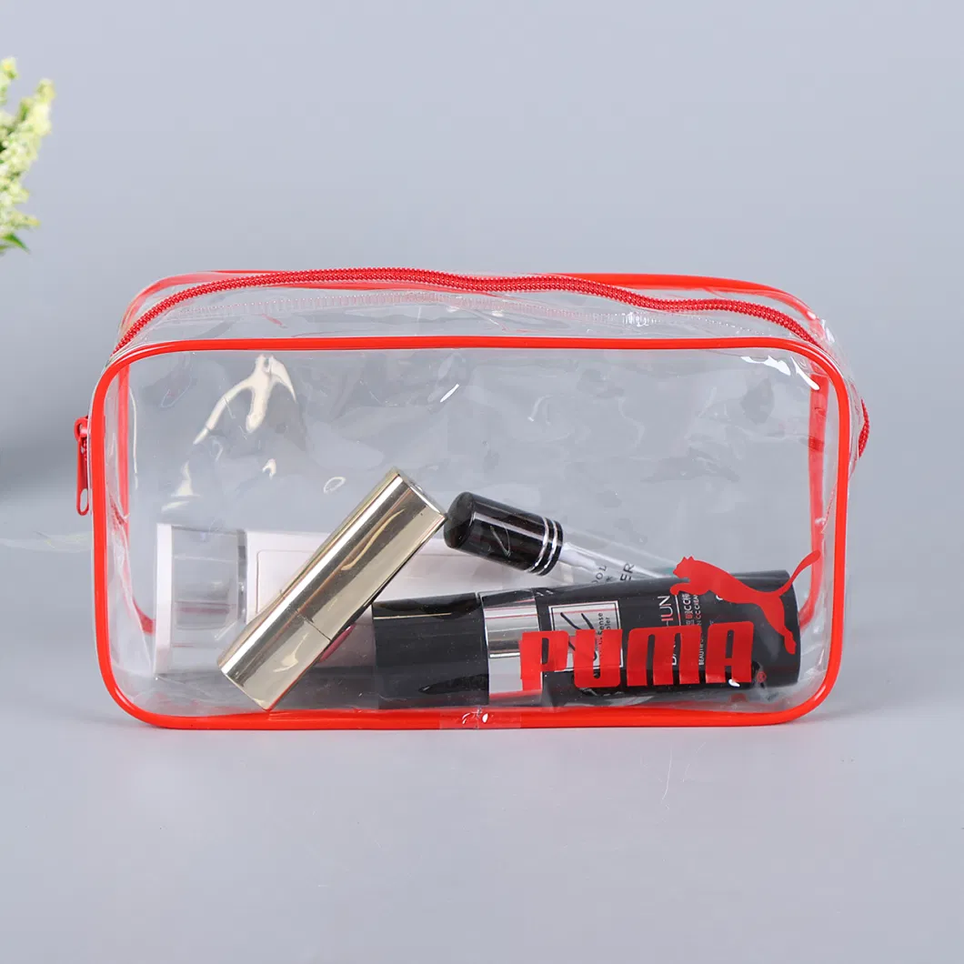 Clear PVC Packing Bag for Cosmetic Set