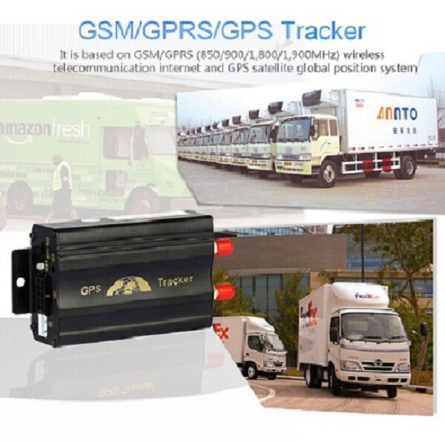 No Monthly Fee Tk103b Rastreador Car GPS Tracking with Ultra-Sonic Fuel Sensor