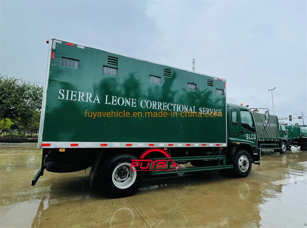 4X4 Prisoners Transport Truck 16 Seats for Occupants in Custody