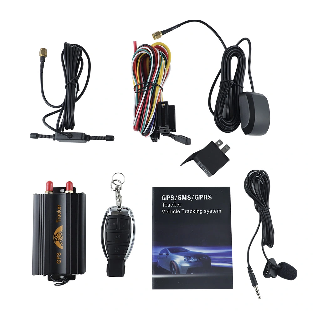 No Monthly Fee Tk103b Rastreador Car GPS Tracking with Ultra-Sonic Fuel Sensor