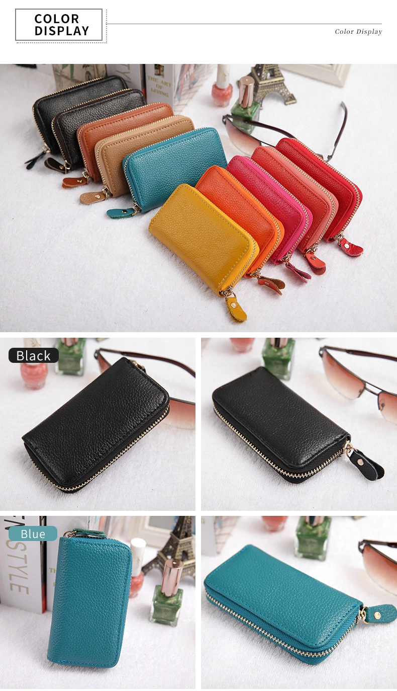 Creative Vintage Fashion Key Chains Men Women Accessories Mini Protective Shell Genuine Leather Car Key Case