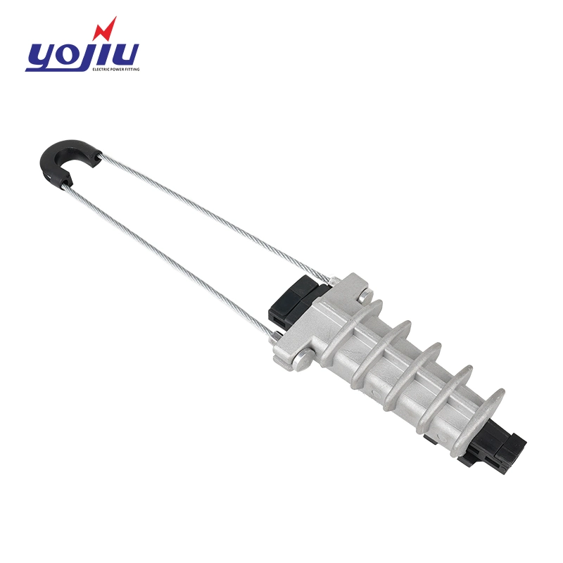 Insulating Dead End Clamps Electrical Aluminum Tension ADSS Metal for Wire Suspension Aluminum Alloy, Steel