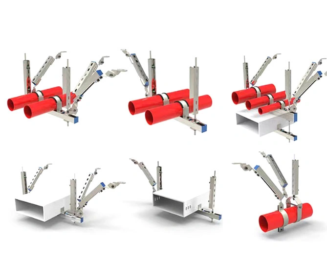 L Connector Seismic Accessories C-Shaped Steel Photovoltaic Bracket Plane Straight Plate Three-Hole Connector L-Type Connection Piece