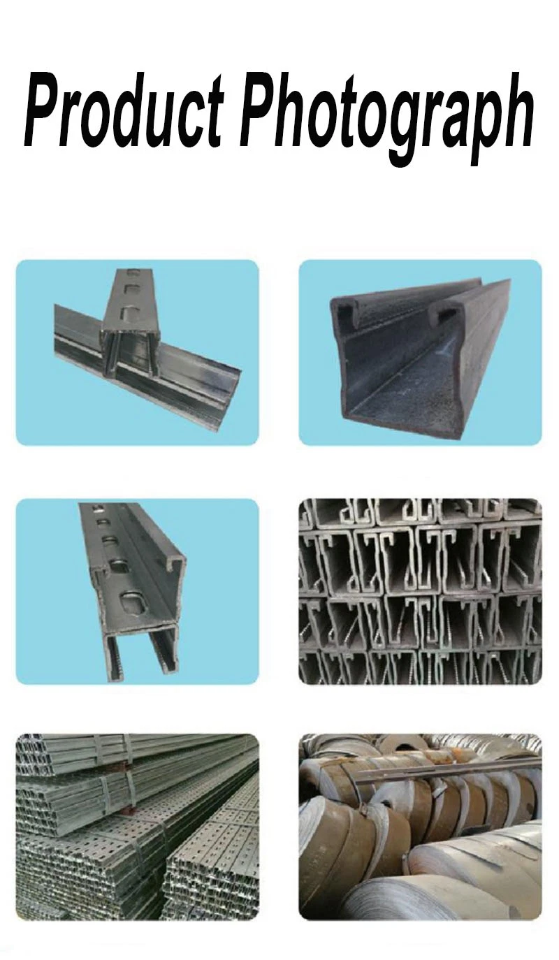 L Connector Seismic Accessories C-Shaped Steel Photovoltaic Bracket Plane Straight Plate Three-Hole Connector L-Type Connection Piece