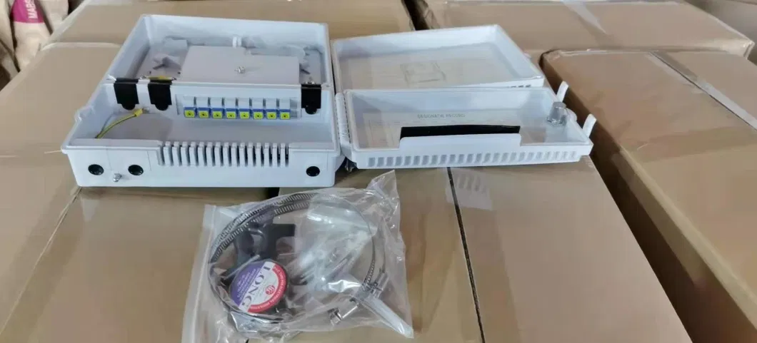 Optical Fiber Splitter Connector Box FTTH Fiber Drop Cable Access Terminal Box