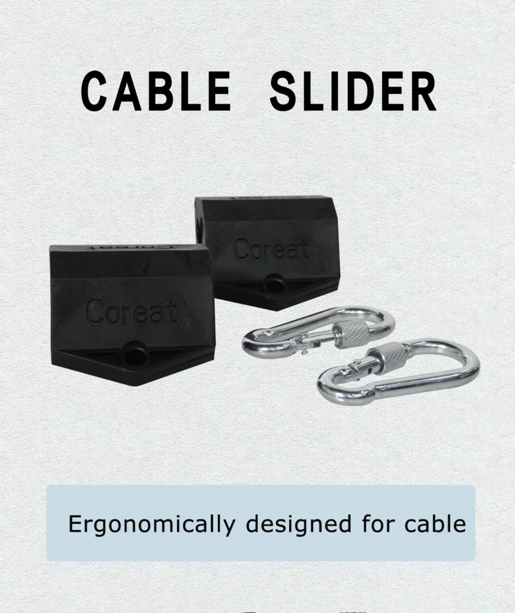 Chain Slider Designed for Cable Management in Entertainment Rigging System