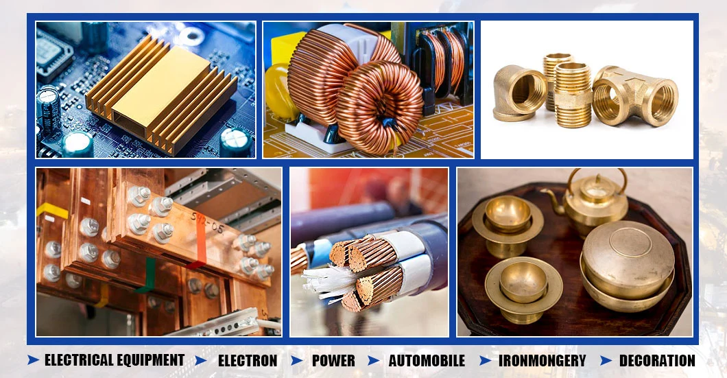 C10100, C10200, C10300, C10400, C10500, C10700, C10800, C10910 Hard Drawn Annealed Bare Copper Earth Ground Wire