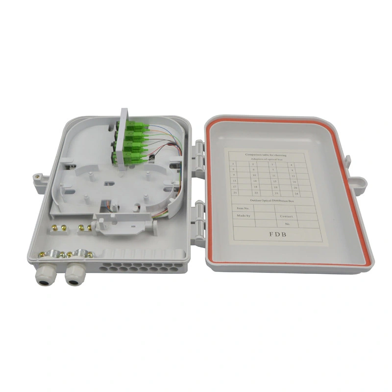 Optical Fiber Splitter Connector Box FTTH Fiber Drop Cable Access Terminal Box