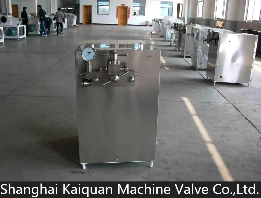 Stainless Steel Electric High Pressure Homogenizer for Milk Yogurt