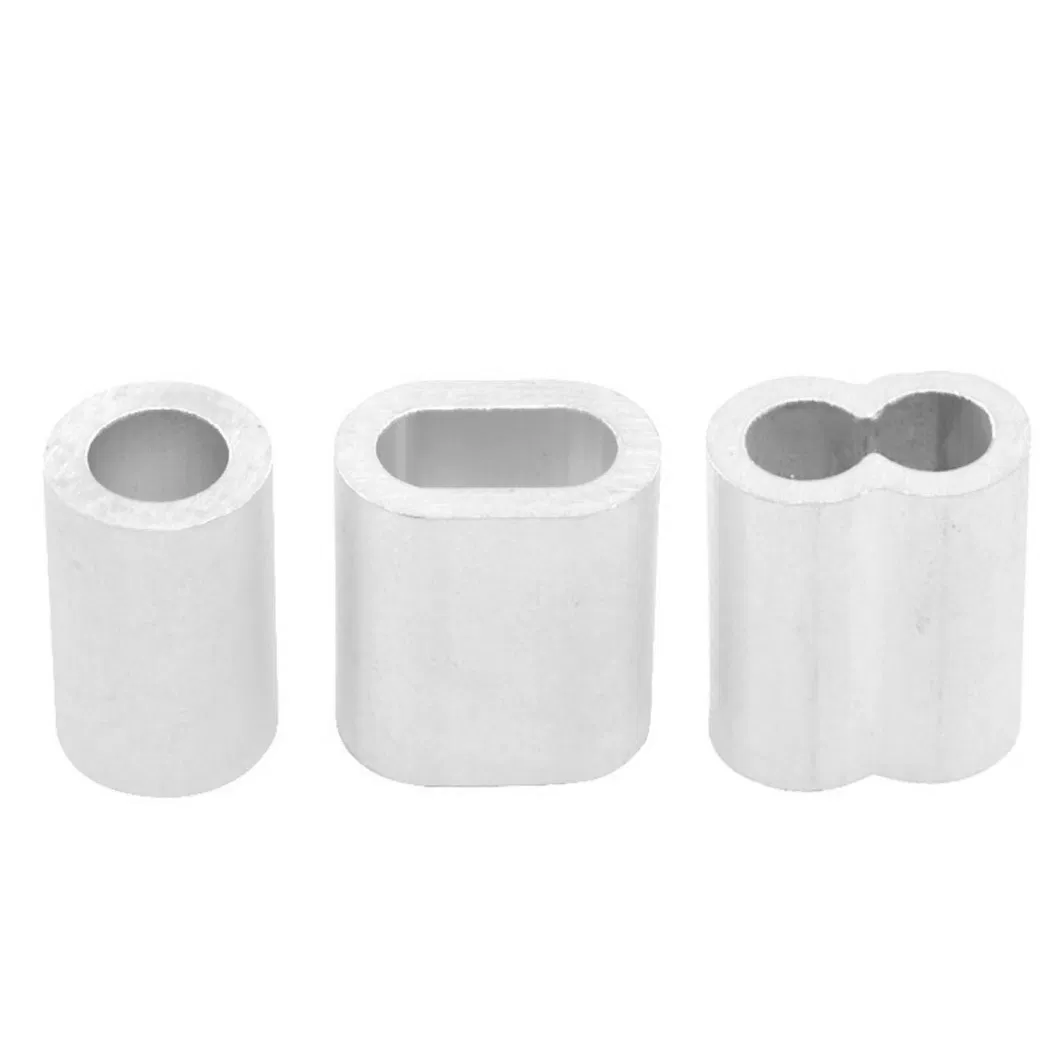 Stainless Steel Wire Cable Rigging Accessories Aluminum Protection Ferrule