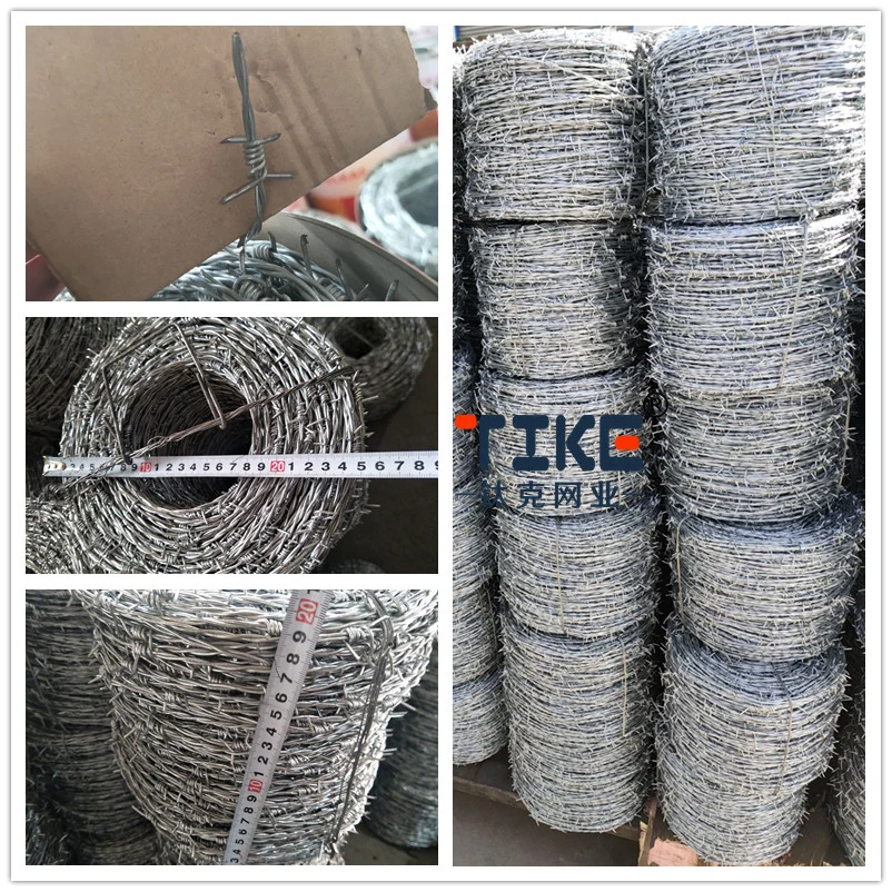 25FT 18 Gauge Barbed Wire /200m Coil Barbed Wire/ Barb