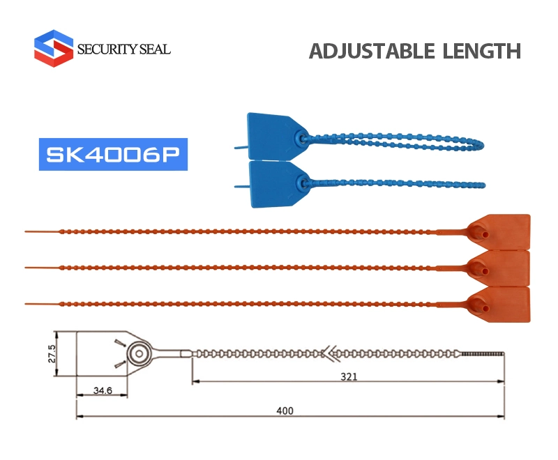 High Quality Nylon Cable Ties Tightening Plastic Security Seals