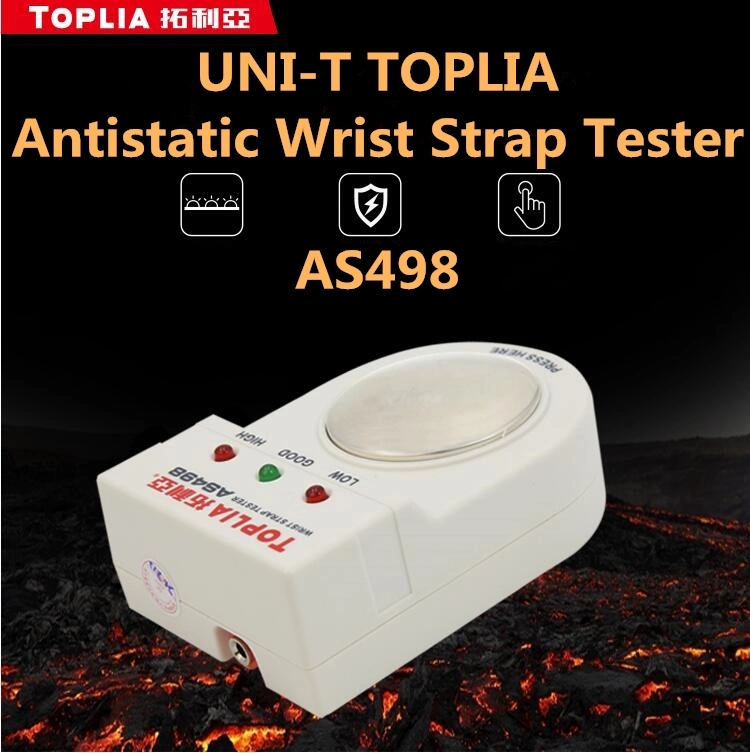 Uni-T Toplia As498 Antistatic Tester - Wrist Strap Grounding Wire