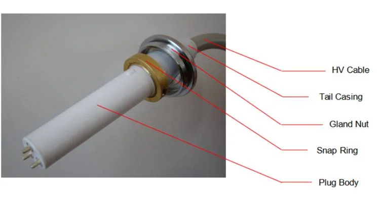 High Voltage Cable with Every Cable Length for X-ray Machine