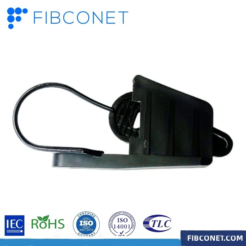 FTTH Outdoor Overhead Suspension Clamp ADSS ABC Introduction Cable Tension Clamp Wedge Dead End Anchor Clamp