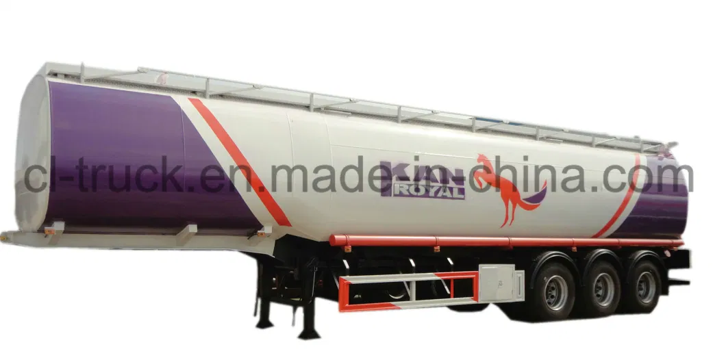 Fuwa 3 Axles 35000liters 60000liters Fuel Tanker Trailer for Sale