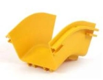 120mm, 240mm, 360mm Electric Cable Tray Yellow PVC Horizontal Tee