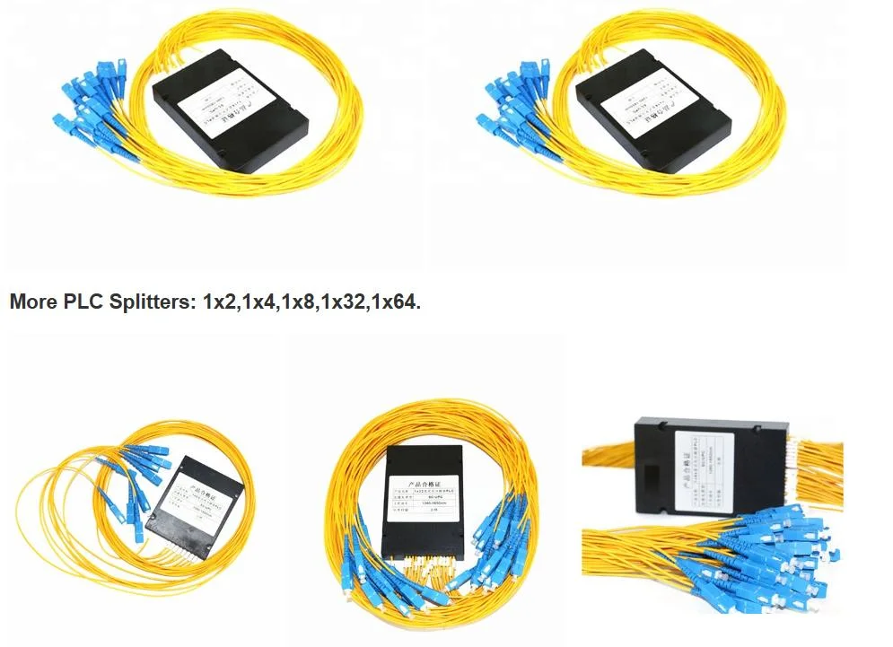 Fiber Optic Splitter Box /FTTH Terminal Box with Plug-in Type Optical Splitter G657A1