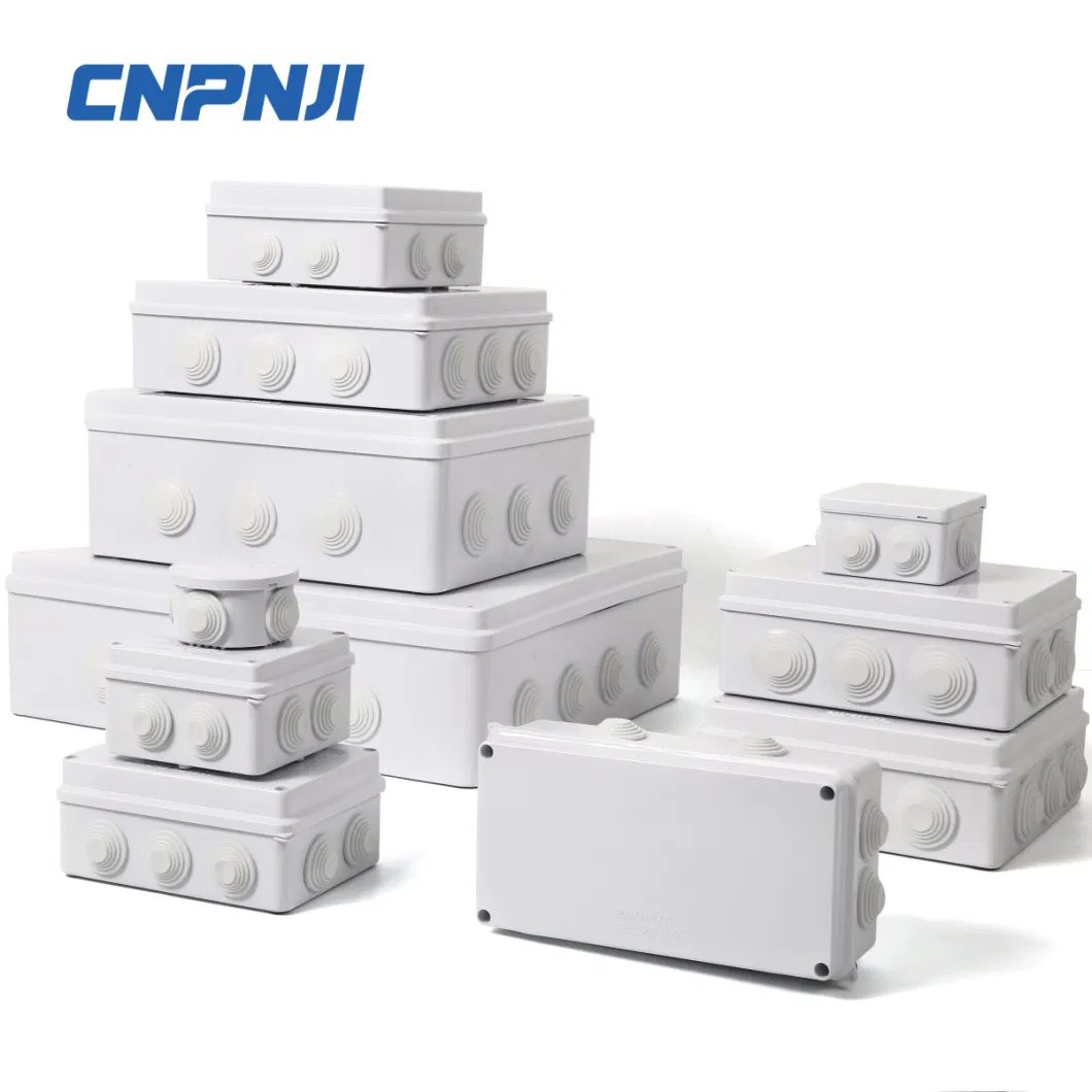 Custom Industrial Boxes Housing Standard Small ABS Plastic Electric Enclosure Junction Box for Connectors