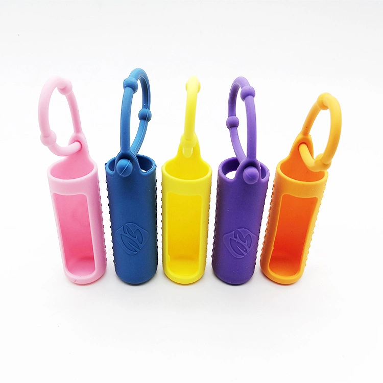 Burger Toothbrush Sponge Silicon Key Holder China Wholesale Bottle Hand Sanitizer Silicone Bottle Holder