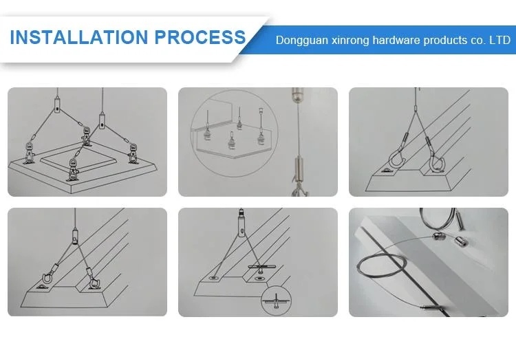 Aircraft Gripper Cable Picture Hanging System