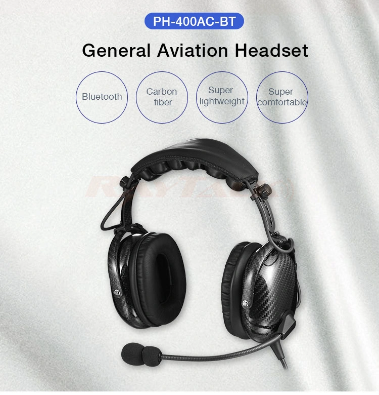 Headset Carbon with Anr and Bluetooth Headset