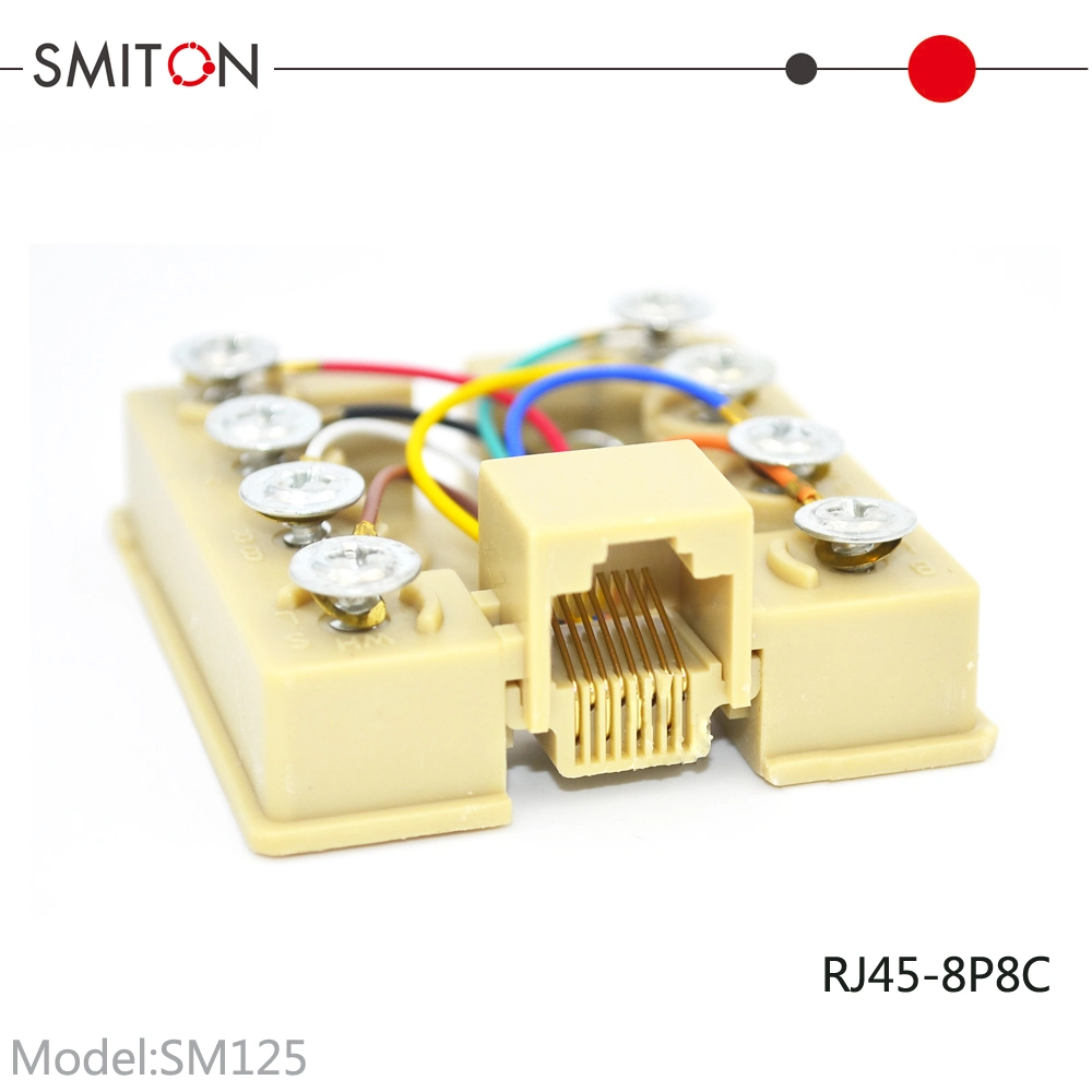 1 Port ABS RJ45 Modular Terminal Junction Box