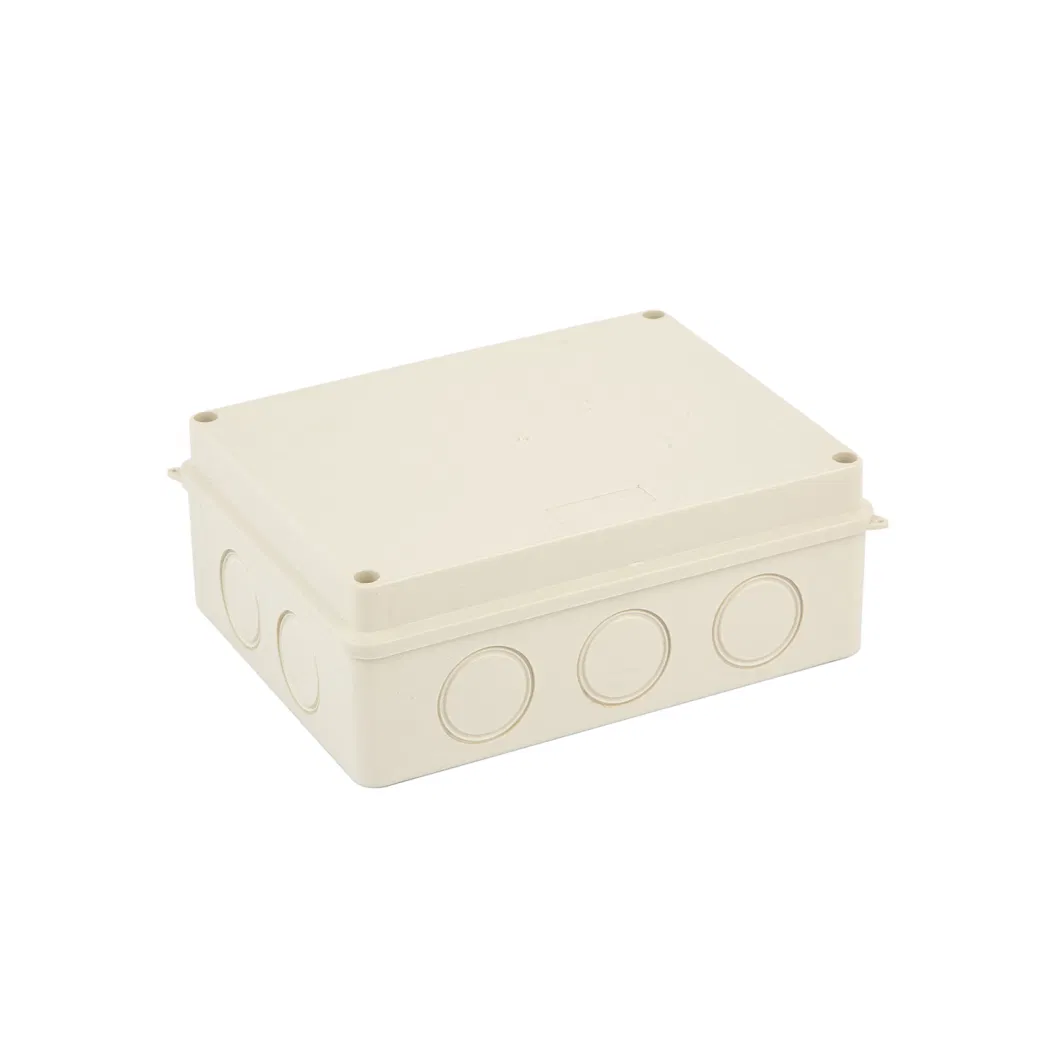 ABS Plastic Waterproof Junction Box Electrical Connection Cable Branch