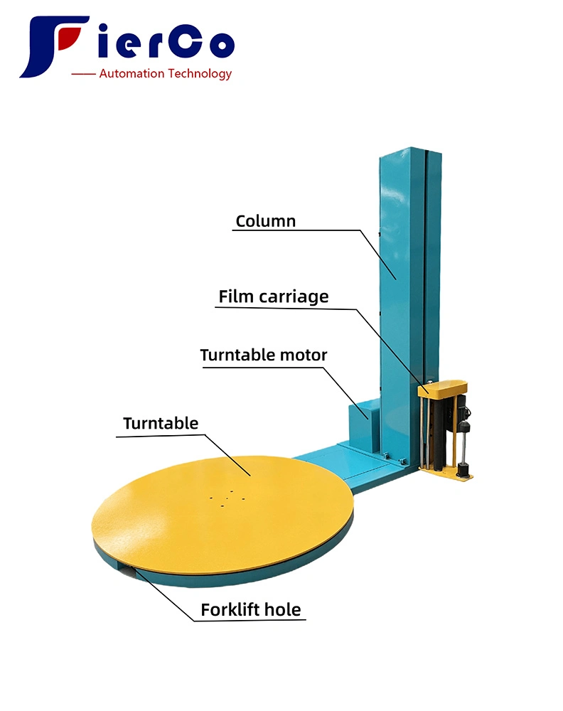 Fully Automatic Pallet Wrapping Machine Wooden Box Wrapping and Packaging Machine