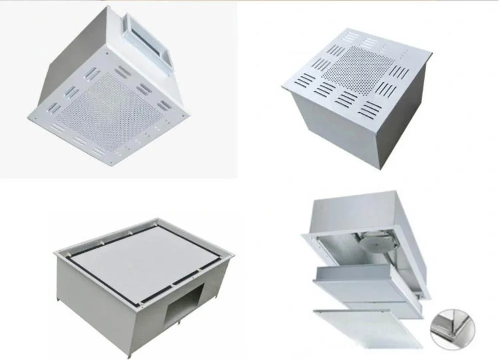 Yaning Stainless Steel Terminal HEPA Filter Module HEPA Filter Terminal Box for Clean Room