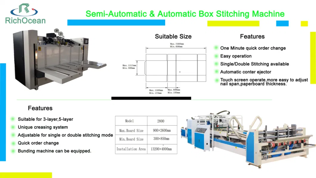 Automatic Cardboard Creasing &amp; Die-Cutting Machine for Box Paper