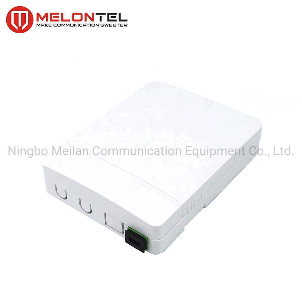 1/2core Single Port Indoor Plastic Fiber Optic Junction Box FTTH Indoor Joint Box