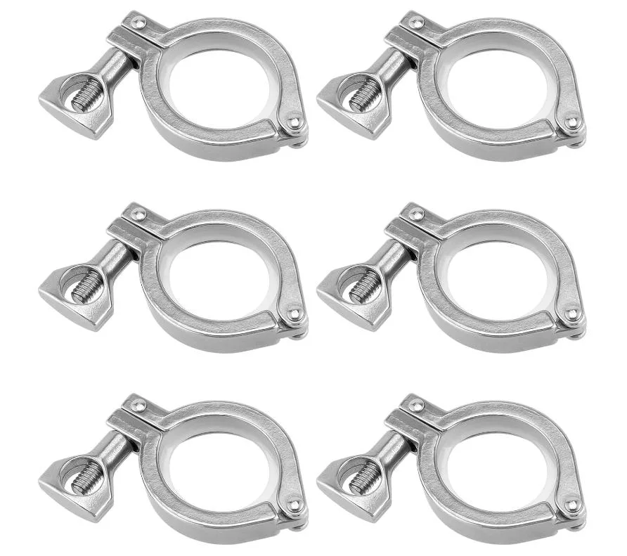 304 Stainless Steel Throat Clamp Communication Clamps