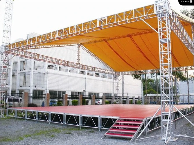 Dragonstage Aluminium Screw Box Corner Truss for Booth