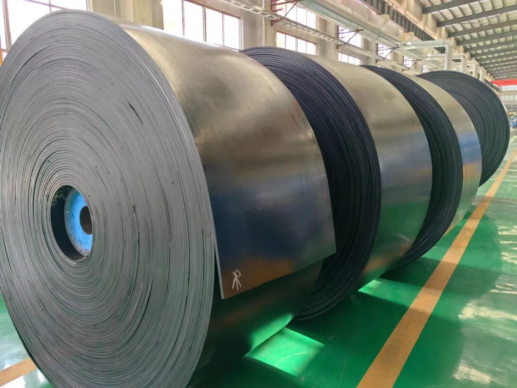 Ep Polyester Steel Cord Fire Flame Cold Oil Acid Alkali Impact Wear Resistant Rip-Stop Chevron Straight Warp Sidewall Pipe Uhr EPDM Heat Resistant Conveyor Belt