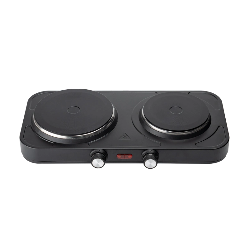 Hot Sale 2000W Electric Double Burner Heating Plate Small Portable Kitchen Appliances 5 Speeds Adjustment Hot Plate