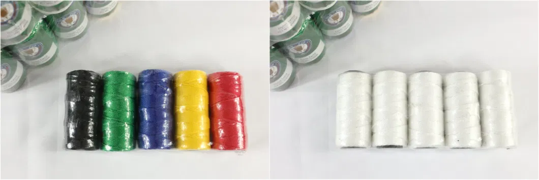 Chinese Factory Hot Selling High Quality 210d Colorful Decoration String Polypropylene PP Twine