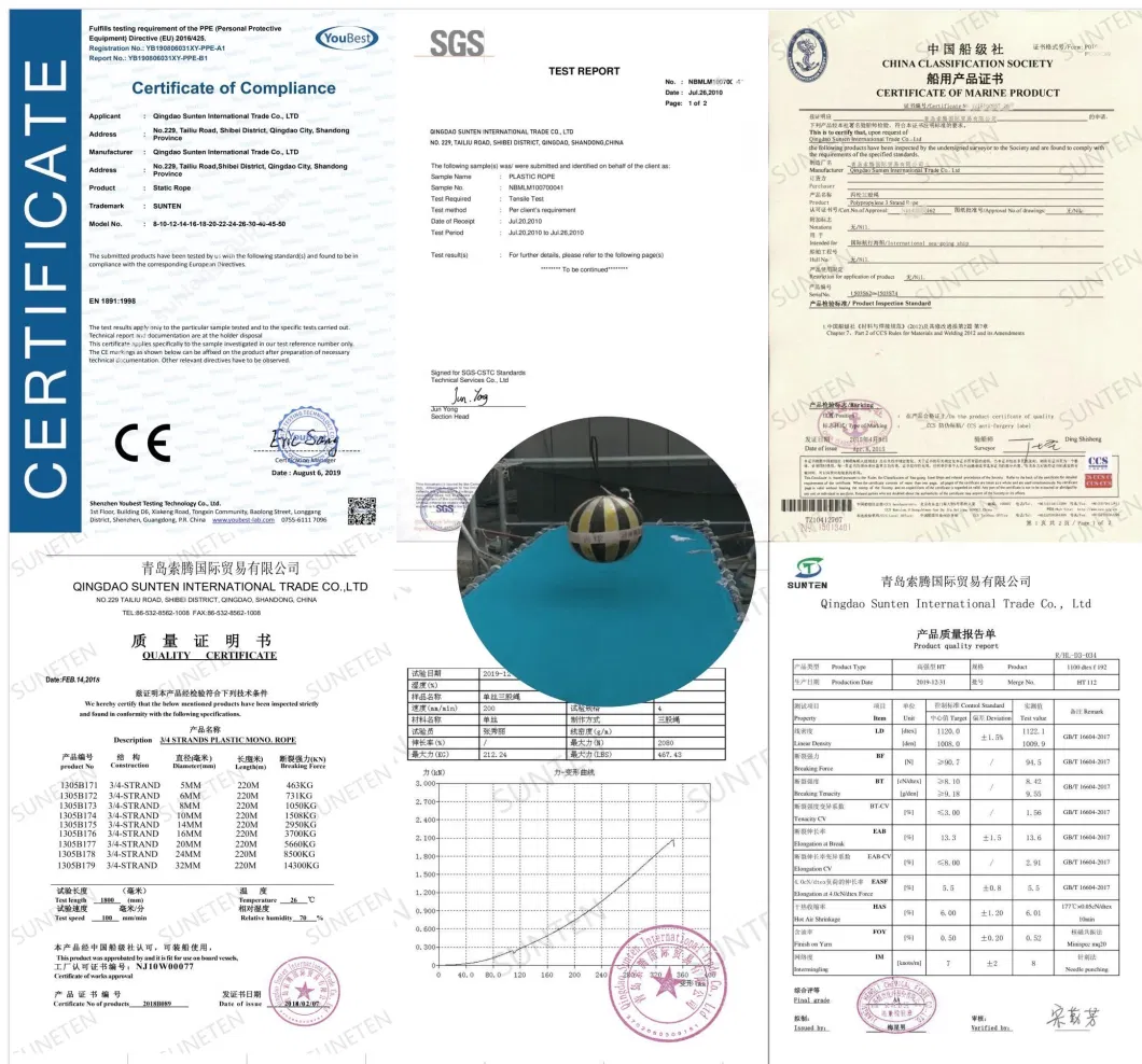 Nylon (PA, Polyamide) /PP/Polyester/PE/Plastic Twisted/Braided Multi-Filament/Baler/Thread/Packing Line/Mason Line/Fishing Net Twine (210D/380D) by Spool