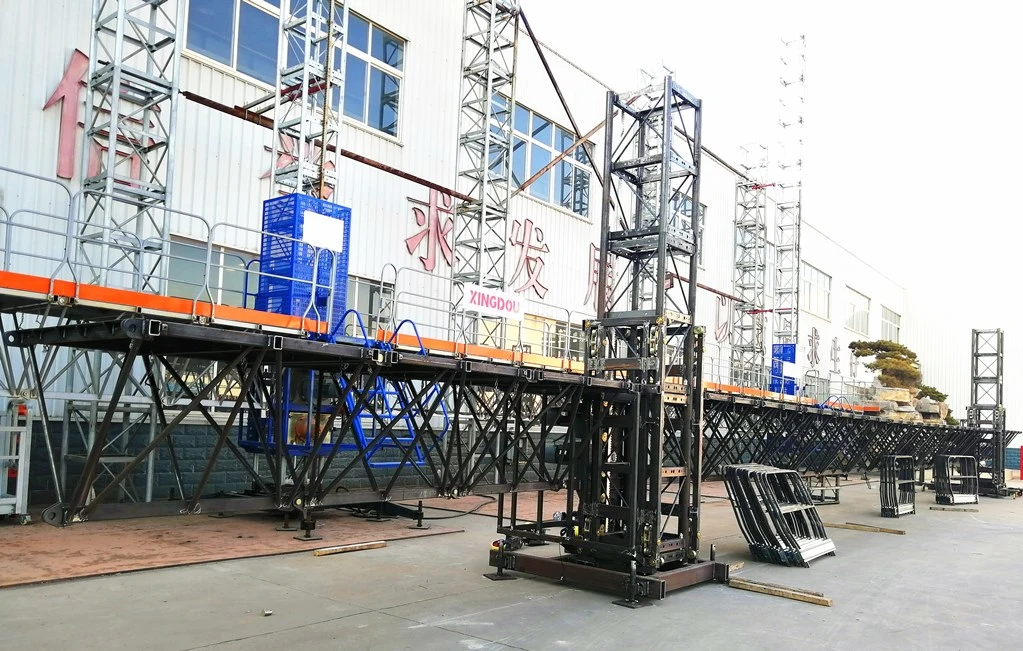 Hotsale Motorized Scaffold Work Platforms Mast Scaffold Systems