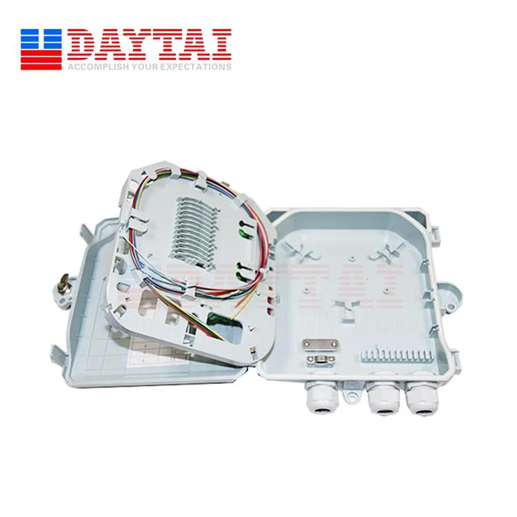 8 Core Fiber Optic Splice Junction Fiber Optical Distribution Nap Box Fiber Optic Termination Box FTTH Box