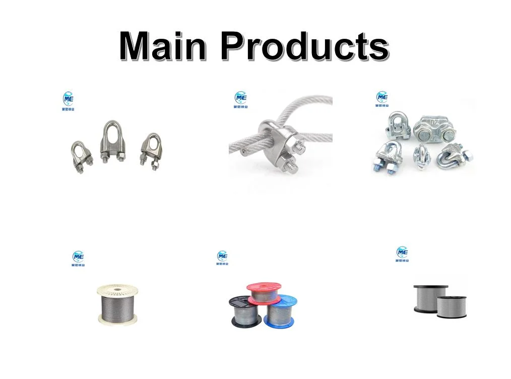 Manufacturer Wire Rope Cable Clamps