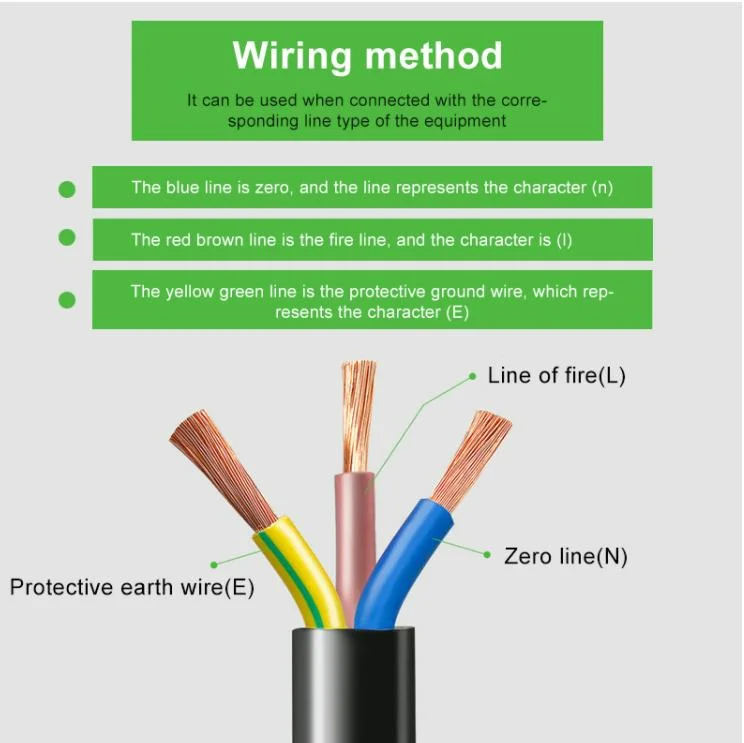 PDU Rack C13 to C14 Power Cord 14AWG 3FT ETL Certified Cable